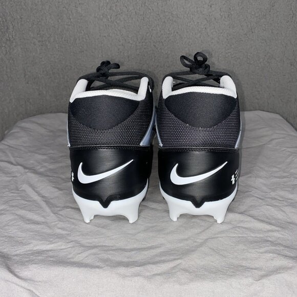 Nike Alpha Menace 4 Pro Football Cleats Black/White‎ Men’s  16 main image 5